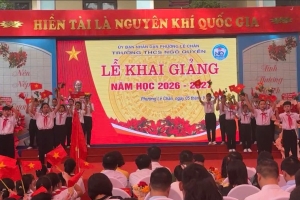 Hải Phòng: Hơn 1,1 triệu học sinh bước vào năm học mới 2026 - 2027