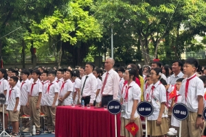 Hà Nội: Phường Nghĩa Đô tưng bừng ngày hội khai trường, rộn ràng đón năm học mới