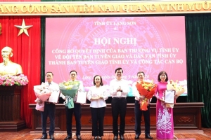 Lạng Sơn kiện toàn Ban Tuyên giáo Tỉnh ủy, nâng cao hiệu quả công tác tuyên giáo