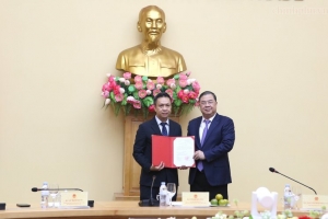 Phó Thủ tướng Thường trực Phạm Gia Túc trao Quyết định bổ nhiệm Thứ trưởng Bộ Công Thương