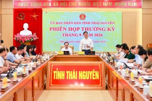Thái Nguyên tạo đà bứt phá, phấn đấu hoàn thành cao nhất mục tiêu năm 2026