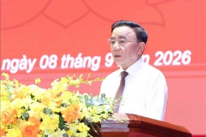 Thường trực Ban Bí thư dự Lễ khai giảng tại Học viện Chính trị quốc gia Hồ Chí Minh