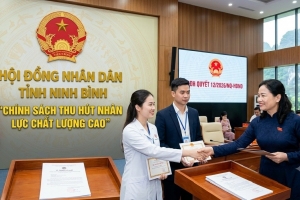 Ninh Bình mở rộng cơ hội thu hút, trọng dụng nhân lực chất lượng cao