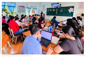 Lâm Đồng: Học bạ số gần như phủ kín, dữ liệu giáo dục vào guồng
