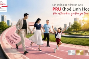 Prudential ra mắt giải pháp bảo hiểm sức khỏe linh hoạt hàng đầu “may đo” theo từng giai đoạn cuộc đời