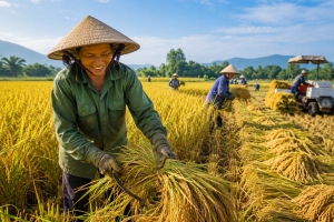 Giá lúa gạo hôm nay 10/9: IR 504, CL 555 chững giá