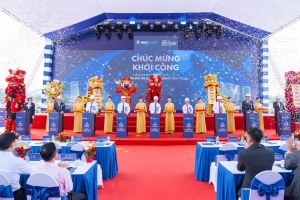 Khởi công khu nhà ở xã hội Soul Center Vân Trung hơn 3.200 căn tại phường Nếnh (Bắc Ninh)