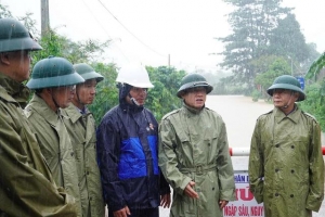 Quảng Trị: Mưa lớn gây ngập lụt, sạt lở, nhiều khu dân cư bị chia cắt