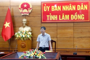 Ông Nguyễn Hồng Hải giữ chức vụ Phó Chủ tịch Thường trực UBND tỉnh Lâm Đồng