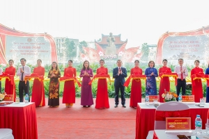 Bắc Ninh: Khánh thành Đền thờ Bác Hồ và công viên Văn Miếu