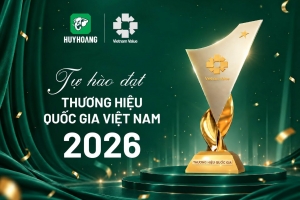 Khóa Huy Hoàng ghi dấu ấn với Thương hiệu quốc gia Việt Nam 2026