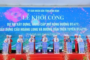 Ninh Bình: Khởi công dự án giao thông gần 7.000 tỷ đồng, mở rộng không gian kết nối vùng