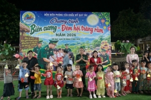 Biên cương - Đêm hội trăng rằm” nơi biên giới Mỹ Quý