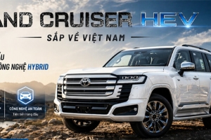 Toyota Land Cruiser HEV chính hãng về Việt Nam với giá từ 4,71 tỷ đồng