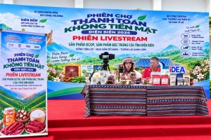 Livestream - cầu nối đưa sản phẩm OCOP Điện Biên vươn xa