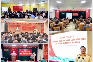 Hơn 1500 cán bộ, công nhân viên Binh đoàn 19 được tuyên truyền pháp luật, hướng dẫn kỹ năng tham gia giao thông an toàn