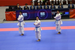 Kata nữ Việt Nam bảo vệ ngôi vương, mở hàng vàng cho Thể thao Việt Nam tại ASIAD 20