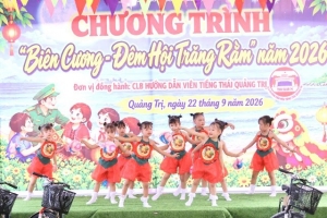 Quảng Trị: Đồn Biên phòng Triệu Vân tổ chức Chương trình “Biên cương - Đêm hội trăng rằm” năm 2026