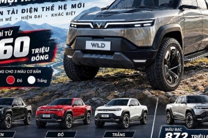 VinFast VF Wild ra mắt với động cơ hybrid REEV