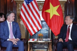Tổng Bí thư, Chủ tịch nước Tô Lâm tiếp Trưởng Đại diện Thương mại Hoa Kỳ Jamieson Greer