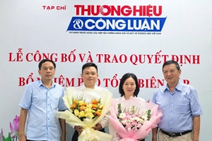 Hiệp hội VATAP công bố quyết định bổ nhiệm hai Phó Tổng Biên tập Tạp chí Thương hiệu và Công luận