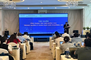 Cán bộ giáo dục Lâm Đồng học cách dùng AI nhưng không “phó thác” cho AI
