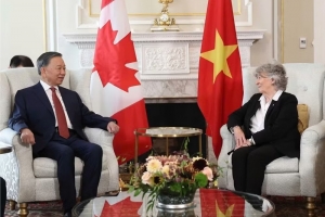 Tổng Bí thư, Chủ tịch nước Tô Lâm hội kiến Toàn quyền Canada Louise Arbour
