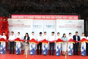 VSIP Lạng Sơn khánh thành tòa nhà văn phòng, tăng cường năng lực xúc tiến đầu tư