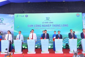 Hải Phòng: Khởi công Dự án Cụm công nghiệp Thăng Long tại xã Nam An Phụ