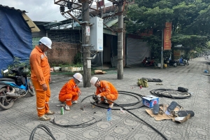 Điện lực Na Sang củng cố lưới điện phục vụ các sự kiện cuối năm và chủ động chuẩn bị mùa khô năm 2027