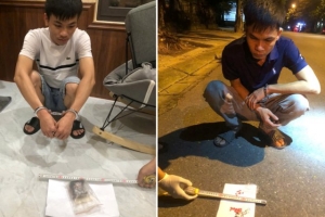 Quảng Trị: Bắt 2 đối tượng trong đường dây ma túy, thu giữ hơn 1.000 viên hồng phiến