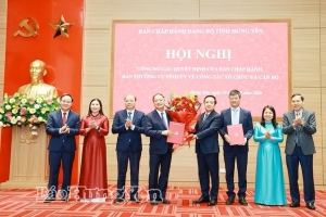 Hưng Yên thí điểm thành lập Đảng bộ HĐND tỉnh và Đảng bộ MTTQ, các đoàn thể