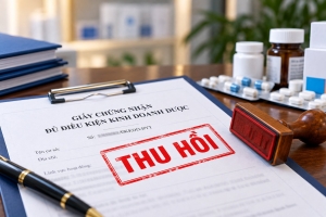 Thu hồi Giấy chứng nhận kinh doanh dược của Công ty CP Eplus Research