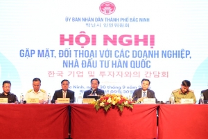 Bắc Ninh gặp gỡ, đối thoại với doanh nghiệp Hàn Quốc