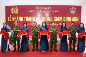 Nghệ An đưa hệ thống giám định ADN hiện đại vào hoạt động