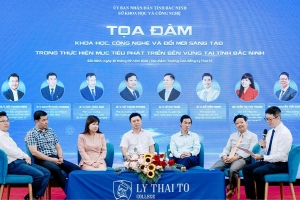 Bắc Ninh đứng thứ 5 toàn quốc về Chỉ số đổi mới sáng tạo cấp địa phương năm 2026