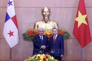 Tổng Bí thư, Chủ tịch nước Tô Lâm hội đàm với Tổng thống Cộng hòa Panama