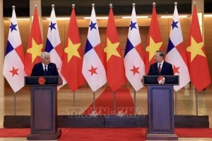 Tổng Bí thư, Chủ tịch nước Tô Lâm và Tổng thống Panama gặp gỡ báo chí sau hội đàm