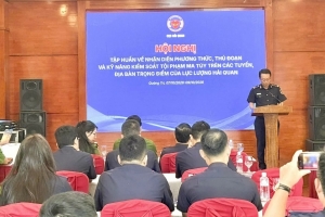 Cục Hải quan: Tình hình tội phạm ma túy xuyên quốc gia tiếp tục diễn biến phức tạp