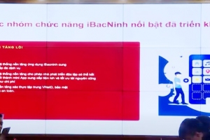 Bắc Ninh sử dụng Nền tảng iBacninh trong giao tiếp số với người dân, doanh nghiệp