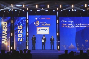 PTSC - Thương hiệu Vàng thành phố Hồ Chí Minh năm 2026
