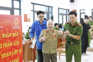 Ngày 21/10, Lào Cai tổ chức thu nhận mẫu ADN lần 2 cho 592 thân nhân liệt sĩ