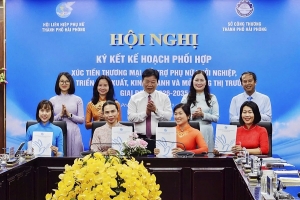 Hải Phòng: Tăng cường phối hợp xúc tiến thương mại, hỗ trợ phụ nữ khởi nghiệp