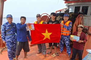 Bộ Tư lệnh Vùng Cảnh sát biển 3 rút kinh nghiệm phối hợp chống khai thác IUU