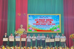 Phường 1 Bảo Lộc vận động 637 triệu đồng tiếp sức người nghèo