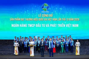 BIDV khẳng định vị thế Thương hiệu quốc gia