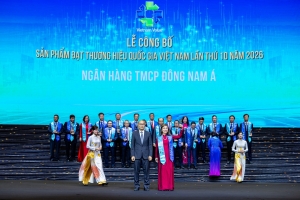 SeABank lần thứ 4 liên tiếp được vinh danh Thương hiệu Quốc gia Việt Nam