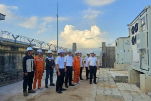Đưa hệ thống pin lưu trữ năng lượng BESS tại Trạm biến áp 110kV Tràng Bạch vào vận hành
