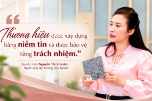 Doanh nhân Nguyễn Thị Khuyên: Giữ chữ Tâm, chữ Tín trên hành trình xây dựng thương hiệu Việt