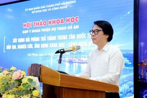 Xây dựng Hải Phòng trở thành trung tâm quốc tế đào tạo, nghiên cứu, ứng dụng khoa học - công nghệ về biển
